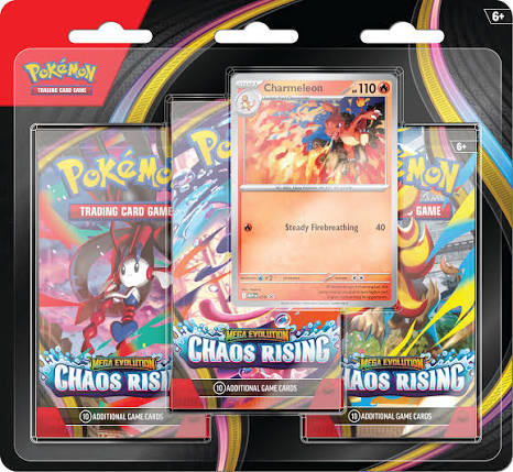 POKEMON: 3 Pack Blister (Chaos Rising)