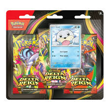 PREORDER: Pokemon ME06 Delta Reign 3-Pack Blister Assorted